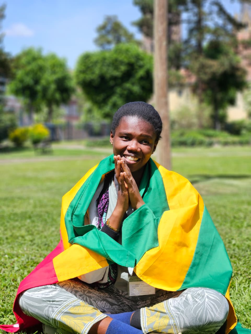 Image 1 : Aguem Koboyabelo - service civique togolaise - lyc&eacute;e Beaulieu Lavacant 2026