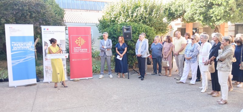 Image 3 : Discours Rectrice