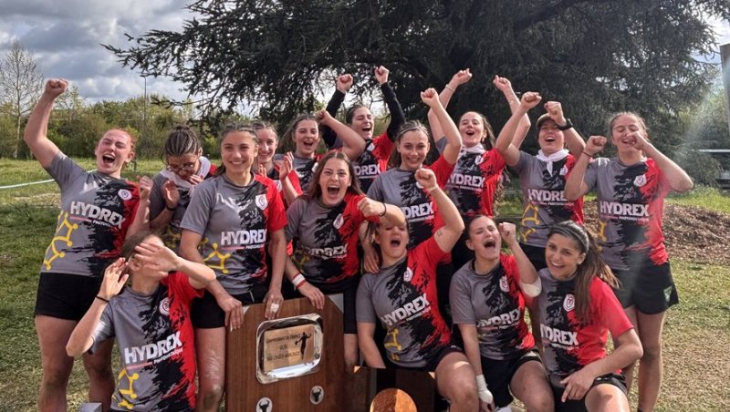 L'&eacute;quipe d'Auzeville championne de France des lyc&eacute;es agricoles de rugby
